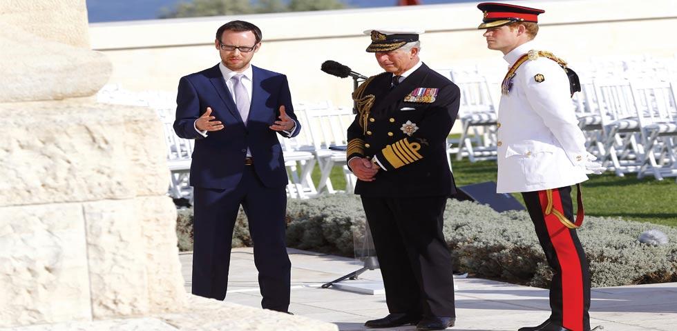 Prens Charles ve Prens Harry Çanakkale’de anma törenlerinde