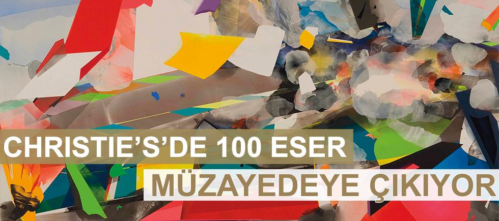 CHRISTIE’S’DE 100 SANATÇININ ESERİ MÜZAYEDEDE