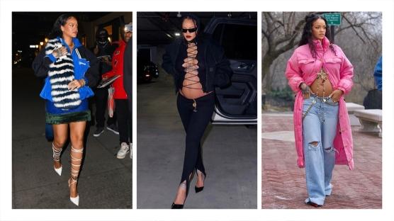 Rihanna'nın Hamilelik Stili