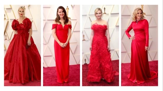 2022 Oscar Ödülleri'nde Yükselen Renk: Kırmızı