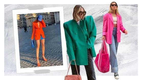 Haftanın Stil İlhamı: Renkli Oversize Blazer Ceketler