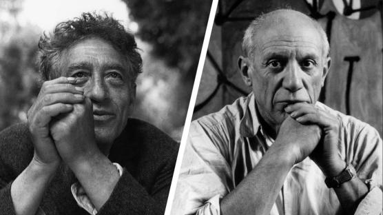Alberto Giacometti ve Pablo Picasso Sergisi
