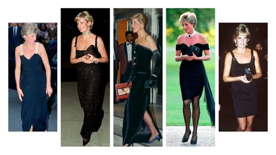 Prenses Diana'nın 6 İkonik Siyah Elbisesi