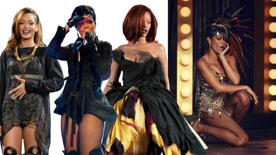 Rihanna'nın Unutulmaz 10 Sahne Kostümü