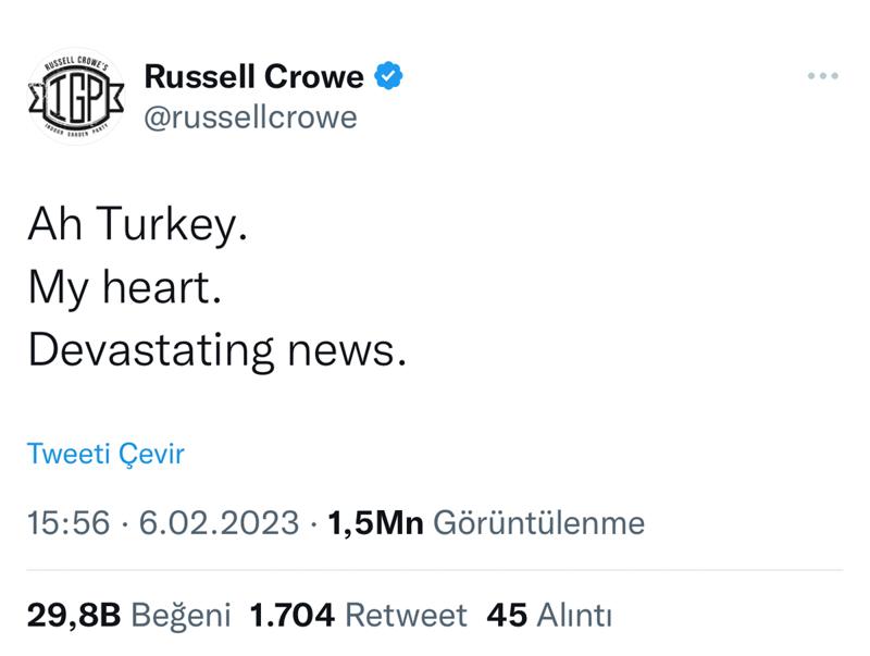 Dünyanın Dört Bir Yanından Türkiye'ye Destek