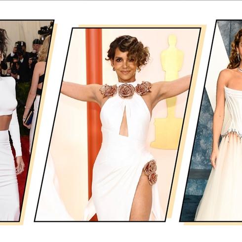 Kırmızı Halının En İyi Beyaz Elbiseleri