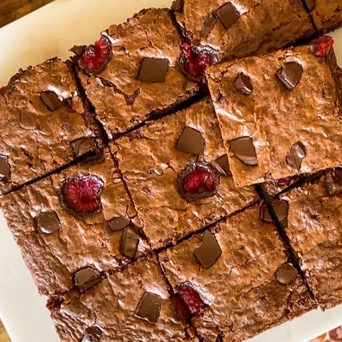 Çikolata ve Ahudululu Vegan Brownie Tarifi