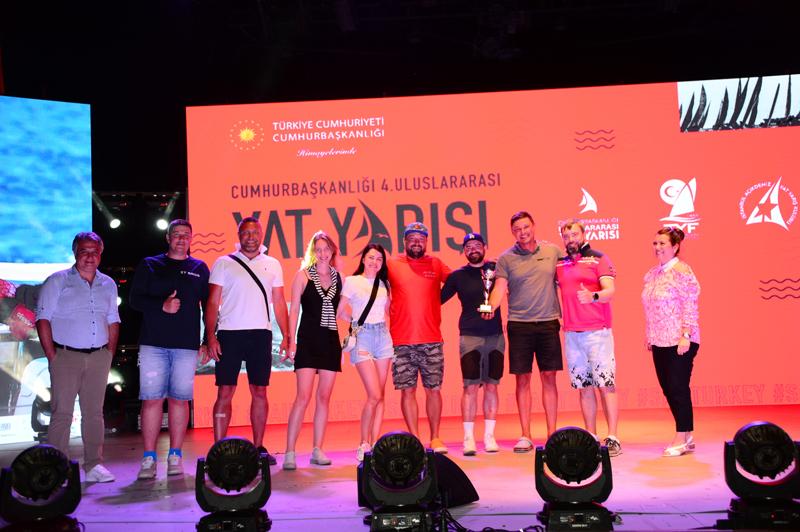 Cumhurbaşkanlığı 4. Uluslararası Yat Yarışı Ödül Töreni