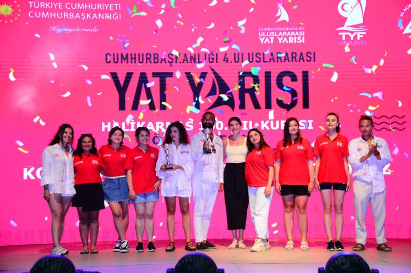 Cumhurbaşkanlığı 4. Uluslararası Yat Yarışı Ödül Töreni