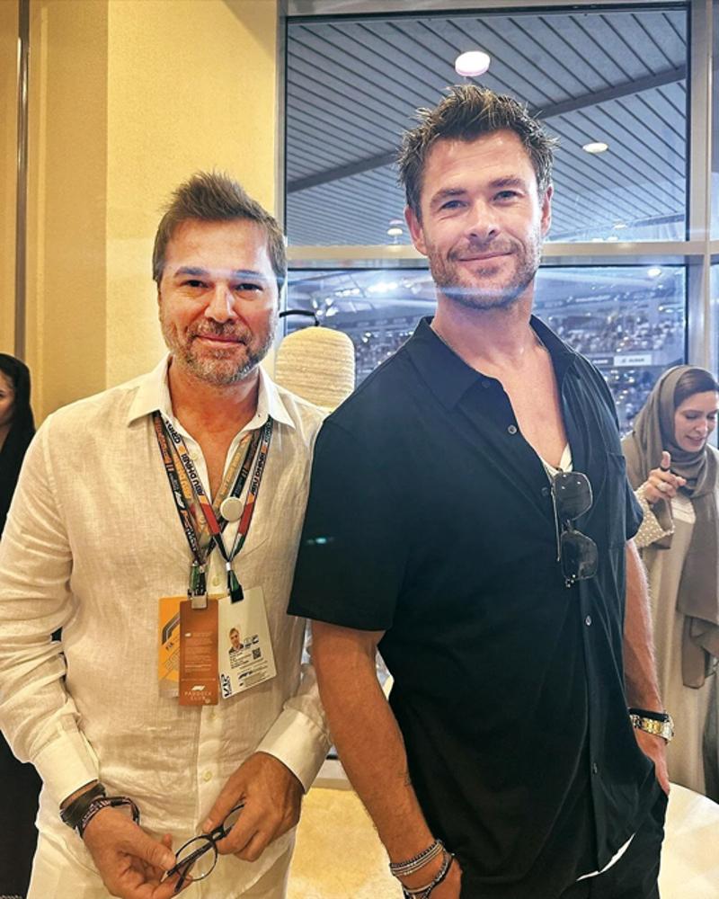 Ünlüler Formula 1 için Abu Dhabi Grand Prix'de