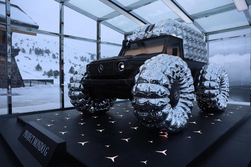 Mercedes-Benz x Moncler “Project Mondo G” Daveti