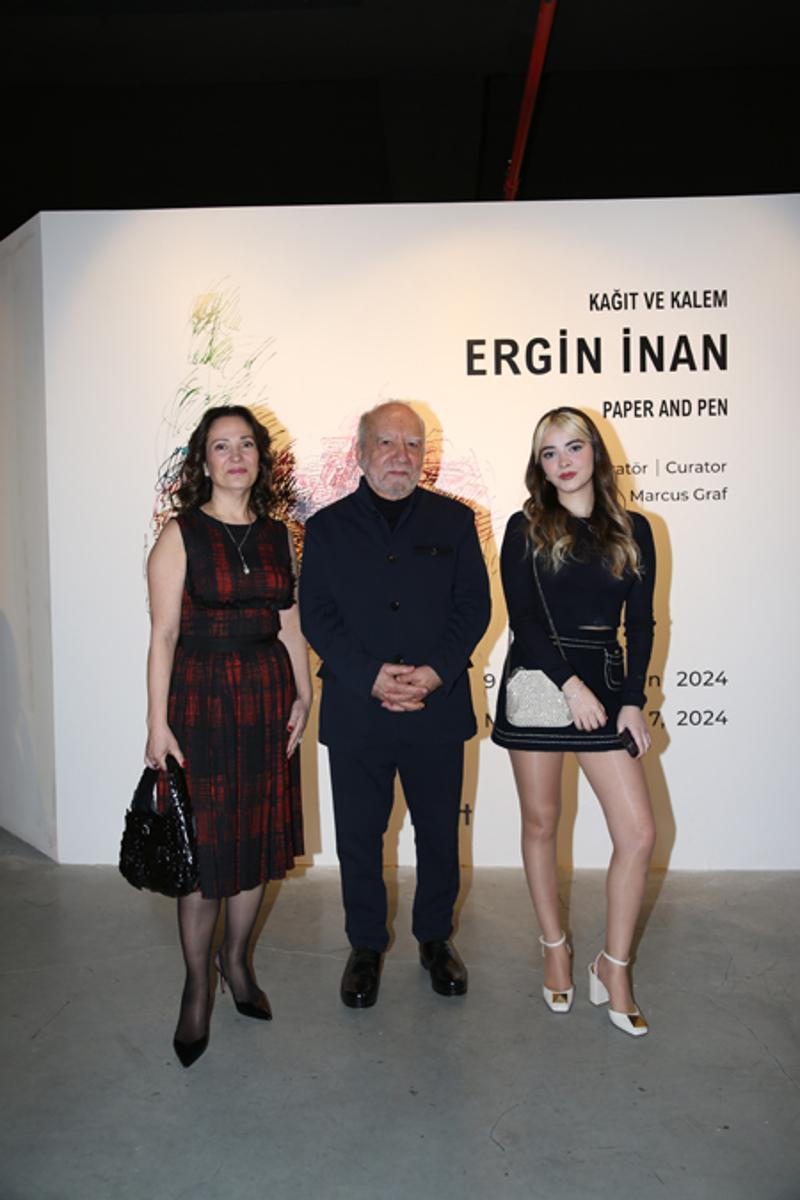 Ergin İnan'ın “Kağıt ve Kalem” Sergisi Daveti