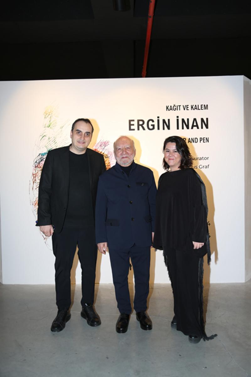 Ergin İnan'ın “Kağıt ve Kalem” Sergisi Daveti