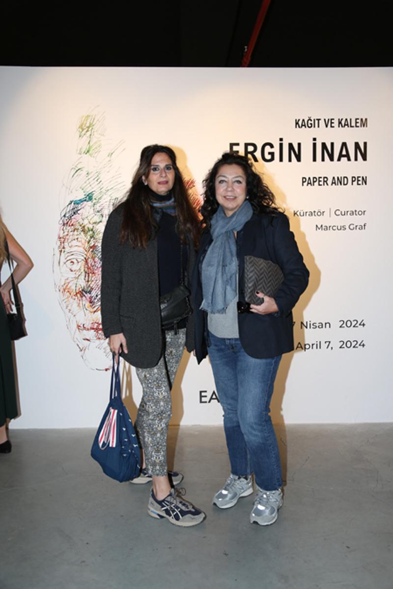 Ergin İnan'ın “Kağıt ve Kalem” Sergisi Daveti