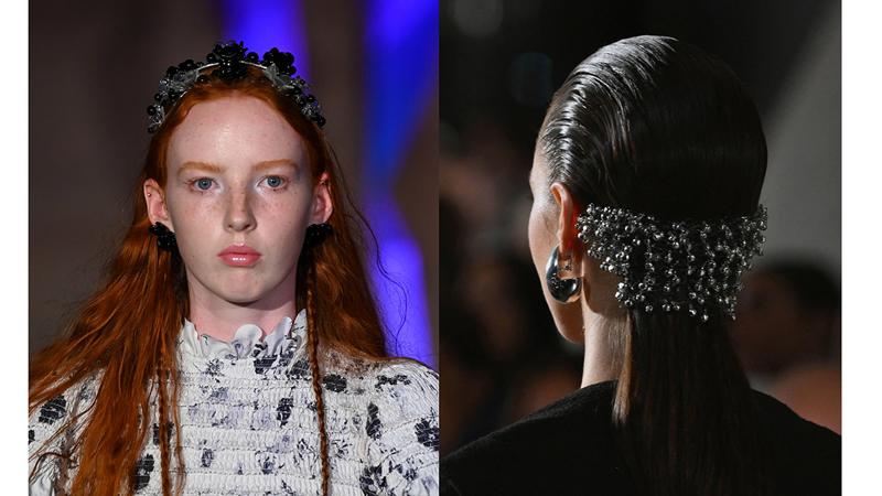 İlkbahar/Yaz 2024 Podyumlarından En Güzel Saç Aksesuarları