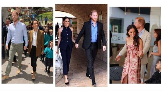 Meghan Markle'ın Kolombiya Gezisinden Öne Çıkan Stil Görünümleri