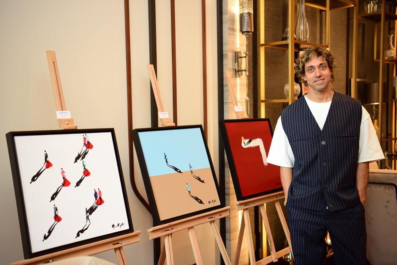 Güneş Çağlarcan Solo Sergi Açılışı