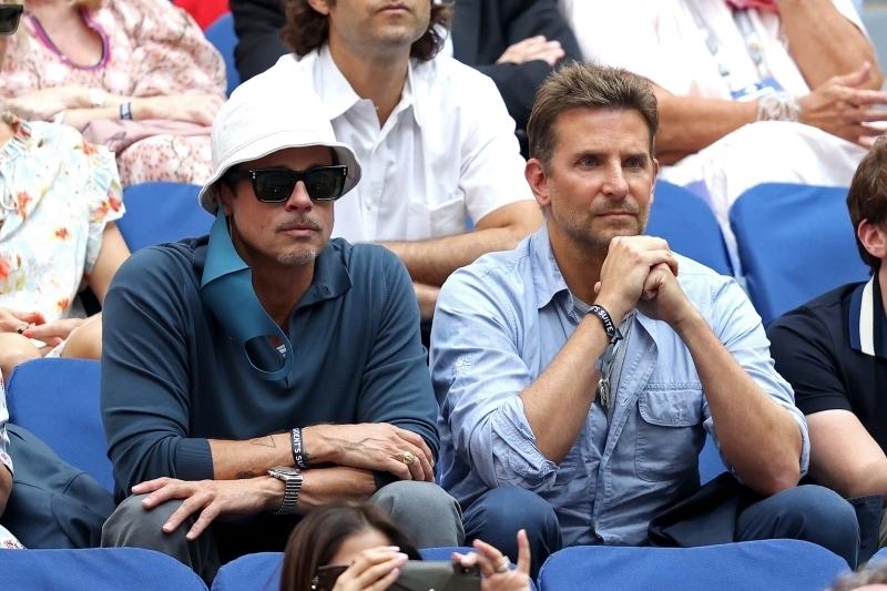 Brad Pitt ve Bradley Cooper U.S. Open Finalini Birlikte İzledi