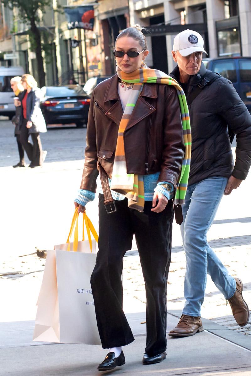 Gigi Hadid'in İlham Veren Sonbahar Kombinleri