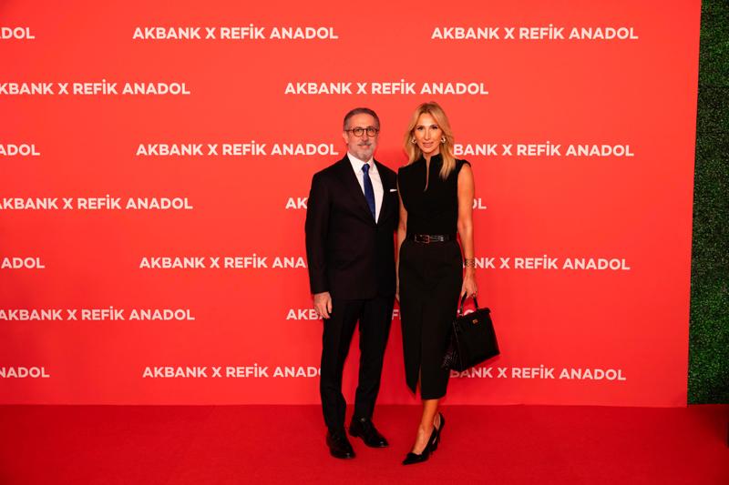 Refik Anadol'dan Akbank için Özel Eser