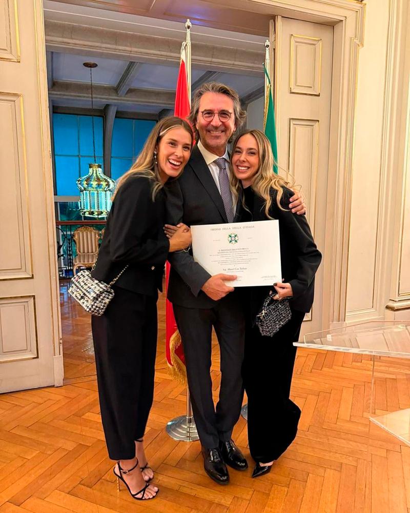 Ahmet Can Tarkan'a Devlet Nişanı Verildi