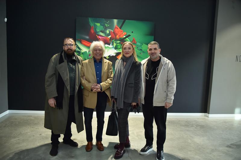 Renklerin Ritmi: Güngör Taner'in "Noblesse" Sergisi Açıldı