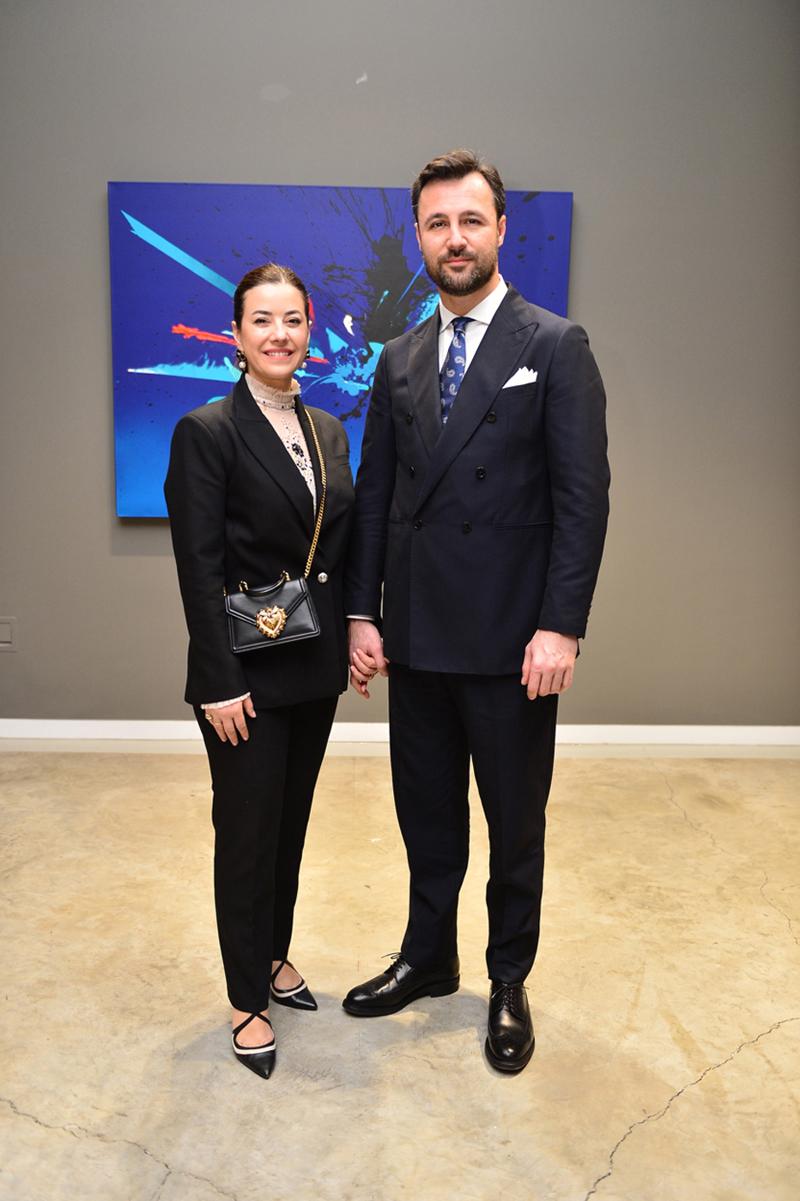 Renklerin Ritmi: Güngör Taner'in "Noblesse" Sergisi Açıldı