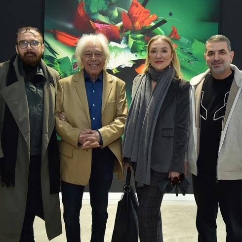 Renklerin Ritmi: Güngör Taner'in "Noblesse" Sergisi Açıldı