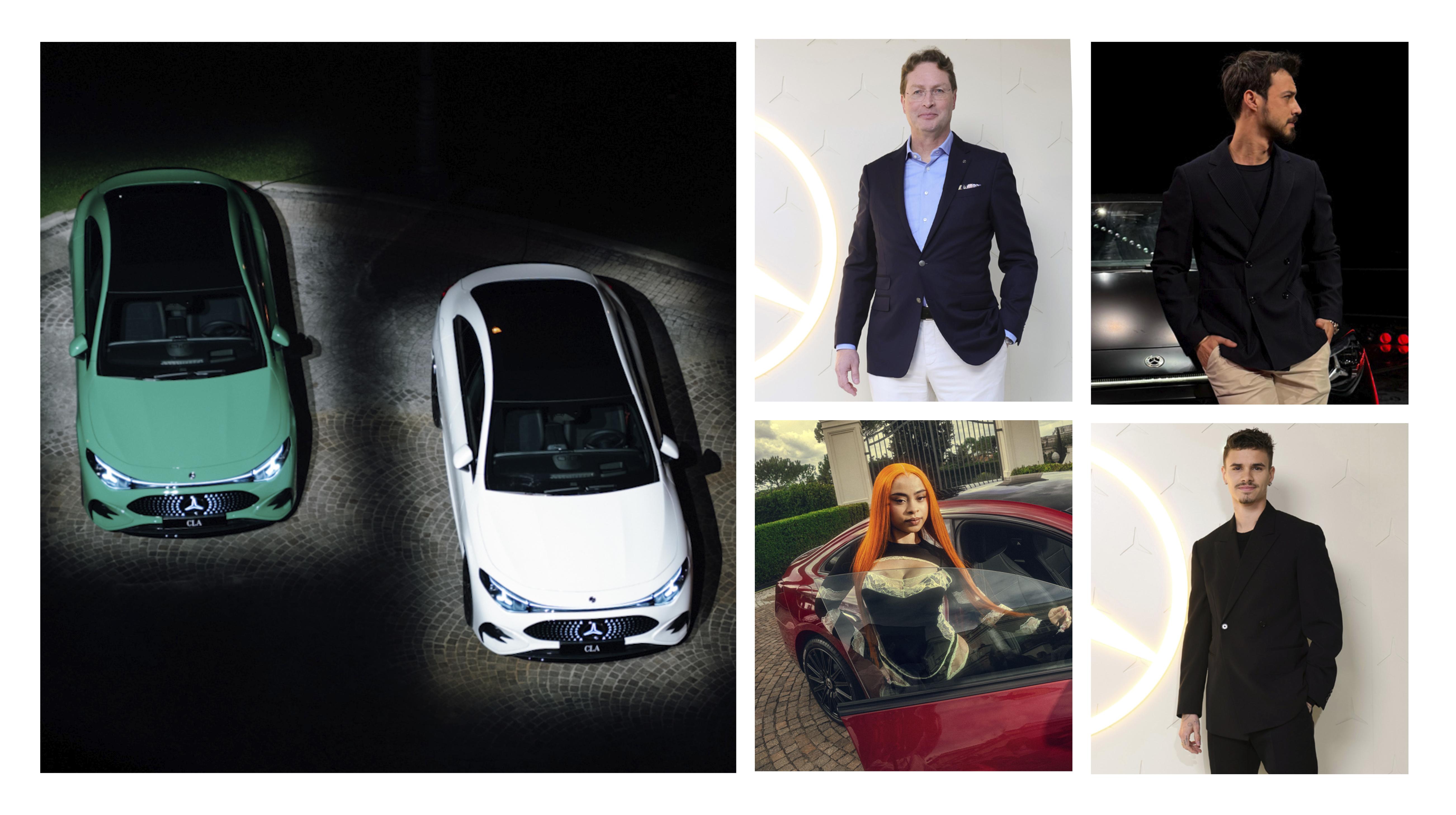 Mercedes-Benz Yeni CLA'yı Roma'da Tanıttı