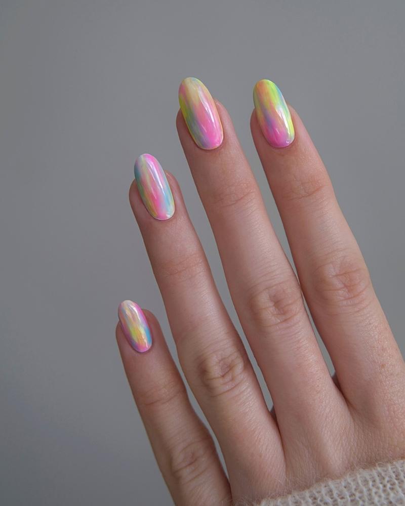 Yaza Renk Katacak Nail Art Modelleri