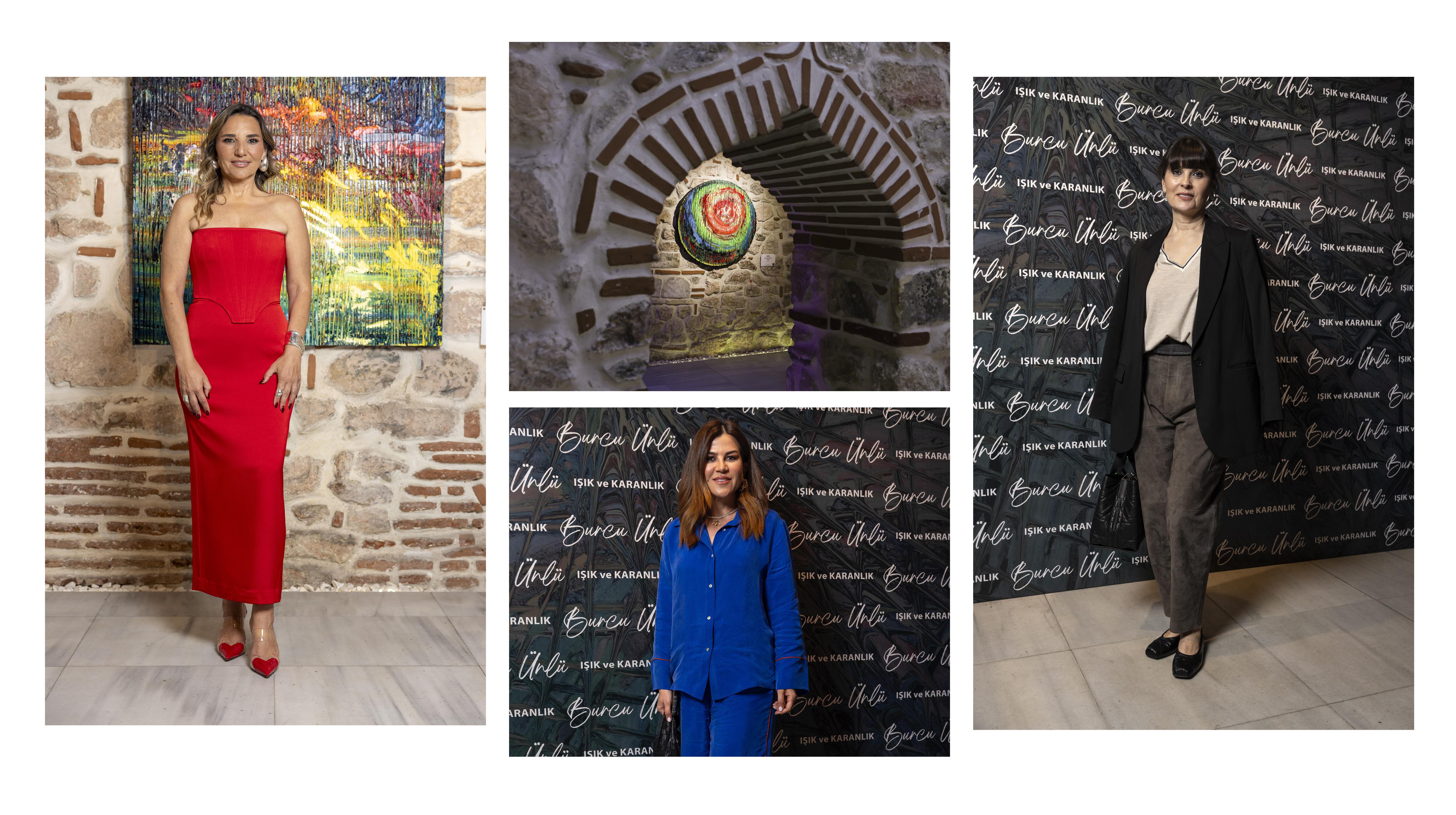 Burcu Ünlü'den “Işık Ve Karanlık” Sergisi