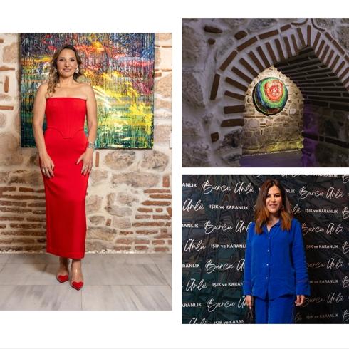 Burcu Ünlü'den “Işık Ve Karanlık” Sergisi
