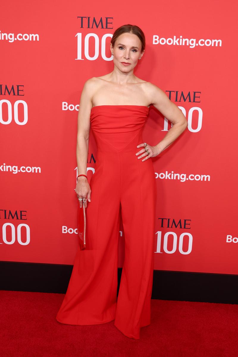 TIME100 Galası En İyi Kırmızı Halı Görünümleri