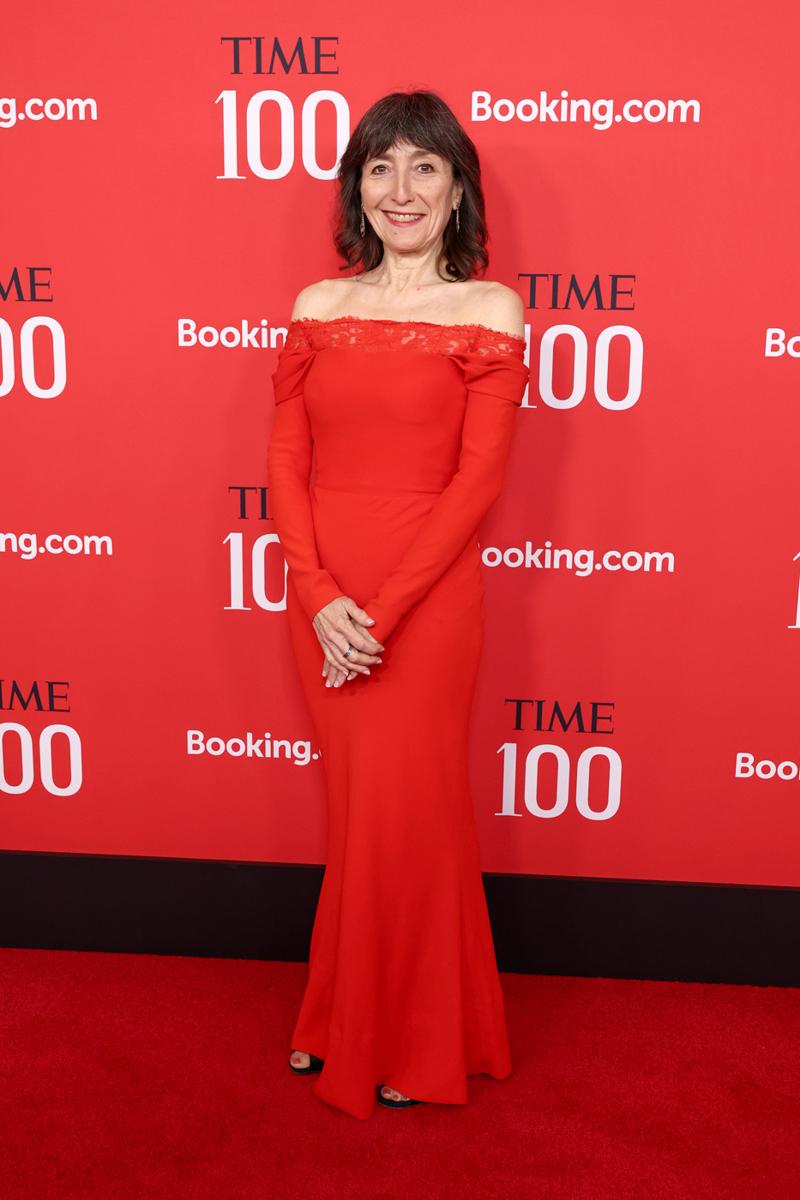 TIME100 Galası En İyi Kırmızı Halı Görünümleri