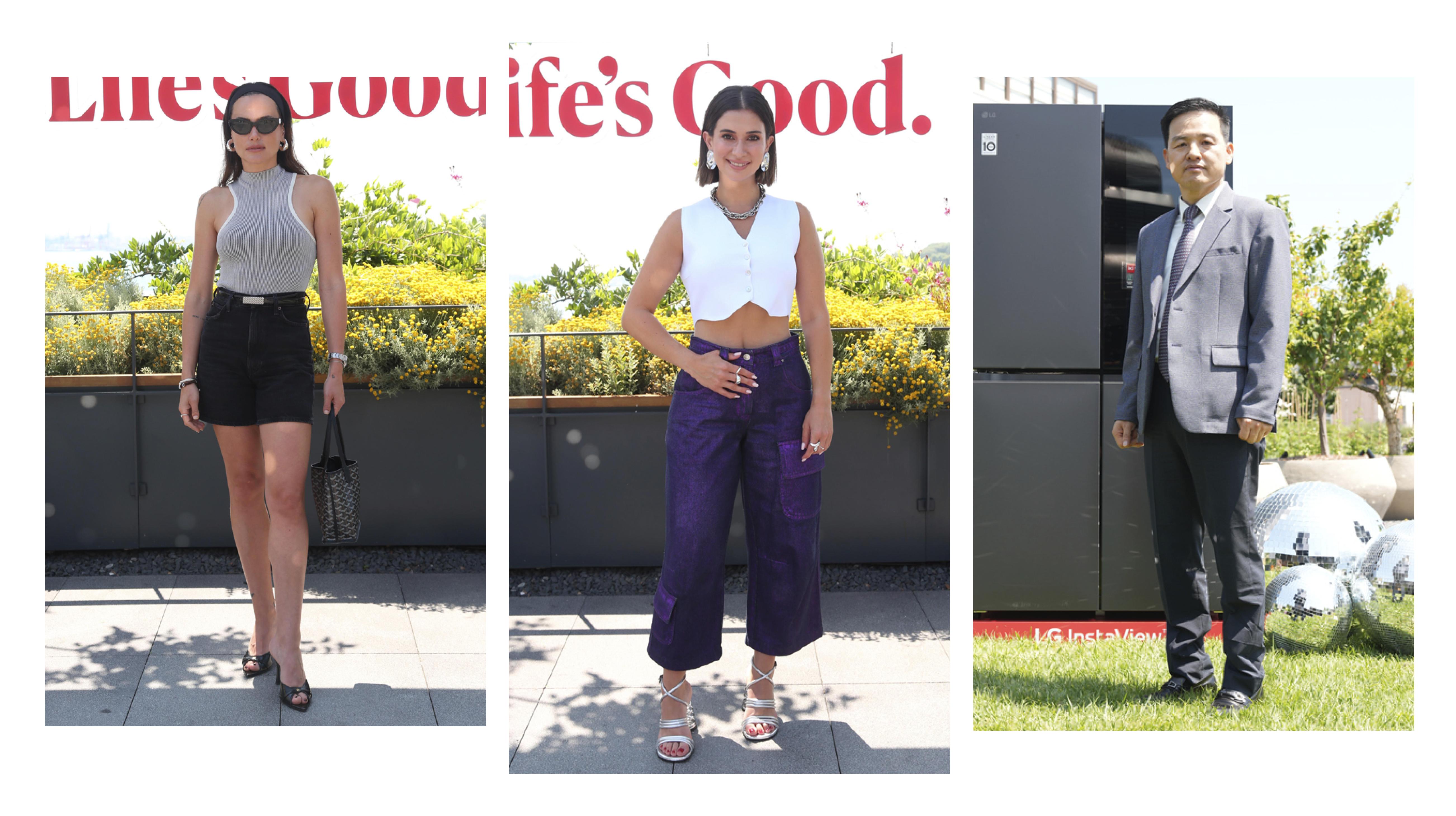 Buse Terim, LG Ürünlerini Tanıttı