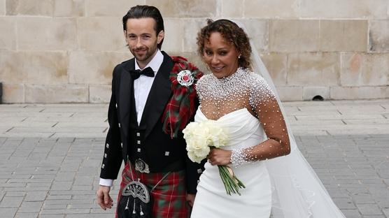 Spice Girls Yıldızı Mel B, Londra'da Evlendi