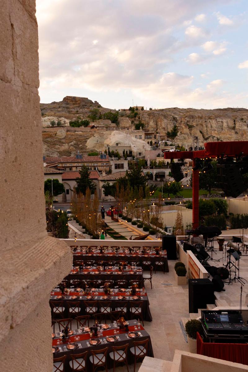 Kapadokya'da Otel Açılışı