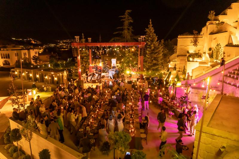 Kapadokya'da Otel Açılışı