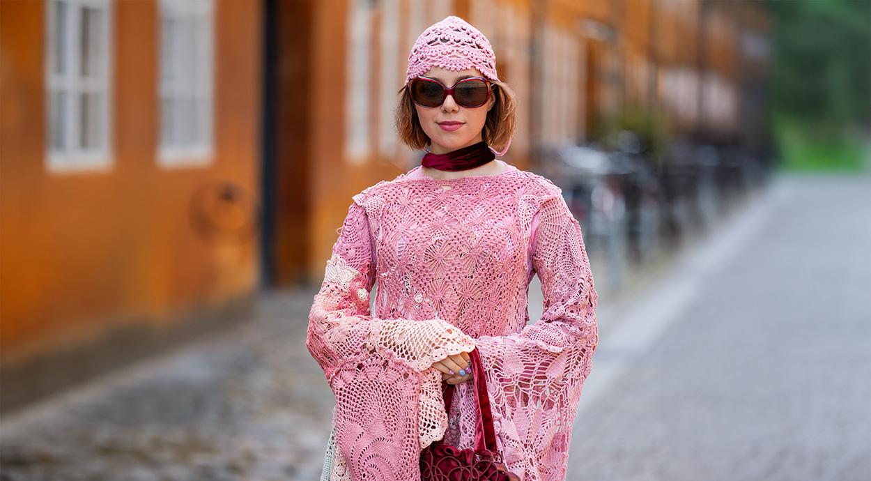 Kopenhag Moda Haftası'ndan Tığ İşi Stiller