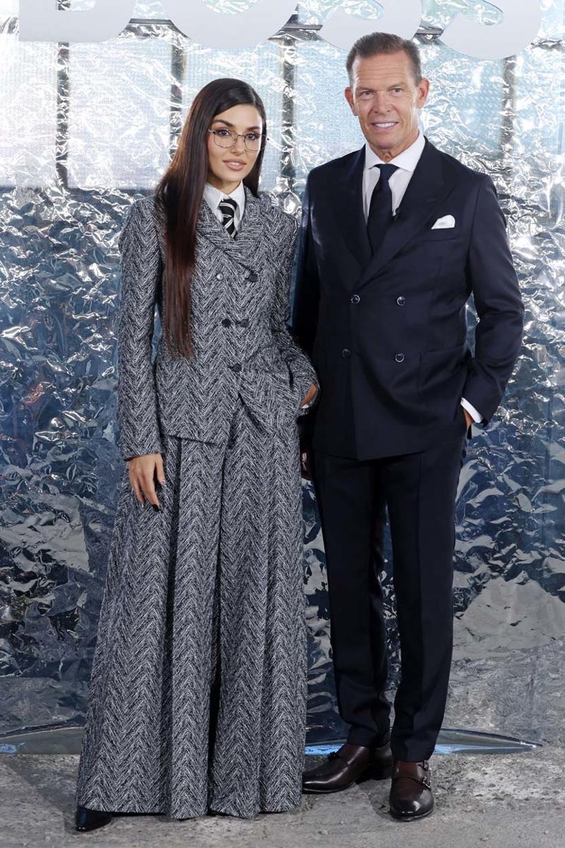 Yıldızların Milano Moda Haftası'nda Boss Stilleri