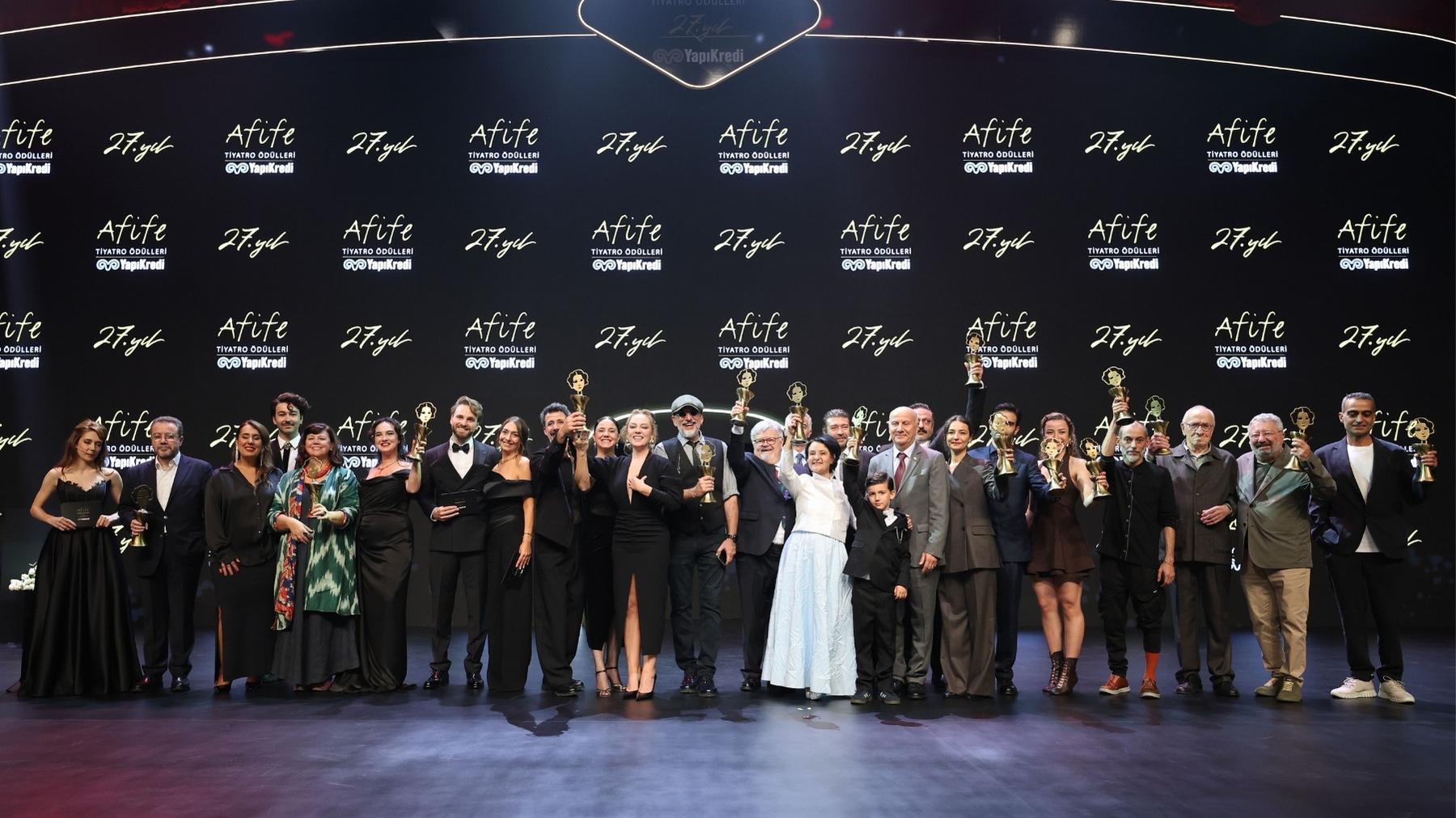 Yapı Kredi Afife Tiyatro Ödülleri 27. Kez Sahiplerini Buldu