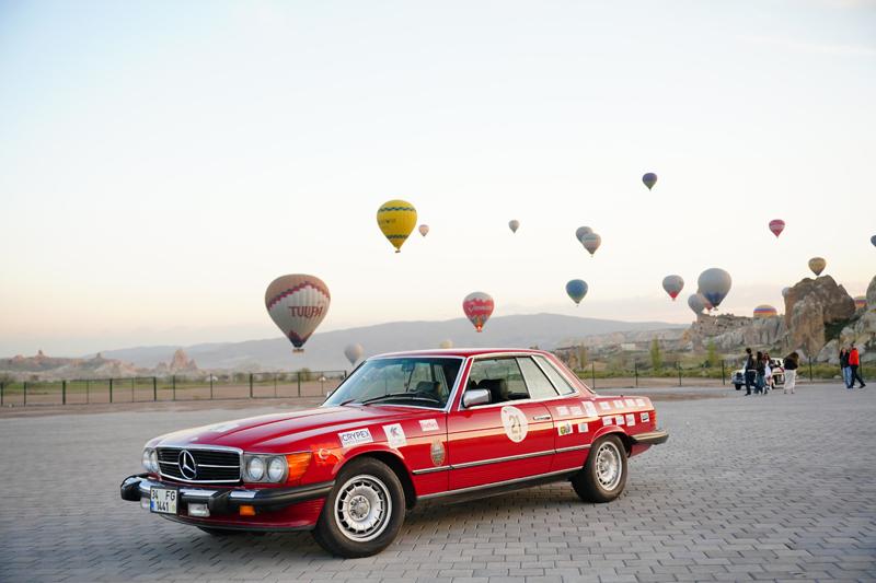 Klasik Otomobil Kulübü Bahar Rallisi Kapadokya'da