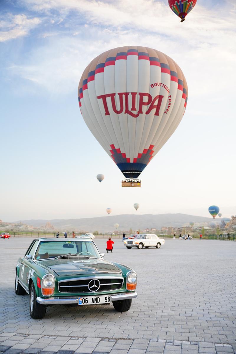 Klasik Otomobil Kulübü Bahar Rallisi Kapadokya'da