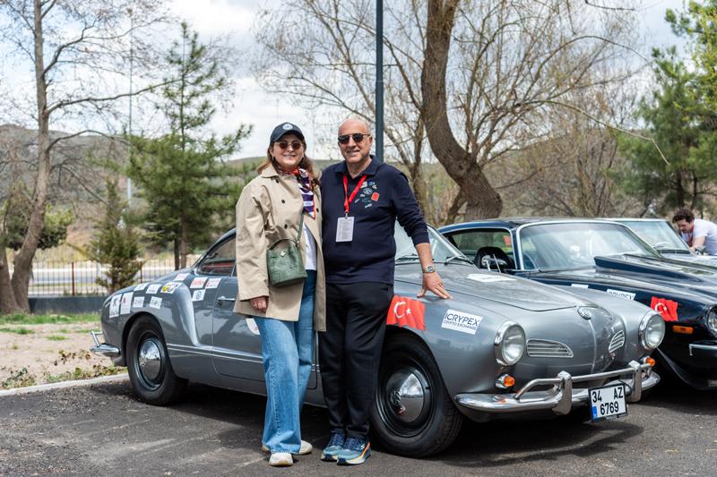 Klasik Otomobil Kulübü Bahar Rallisi Kapadokya'da