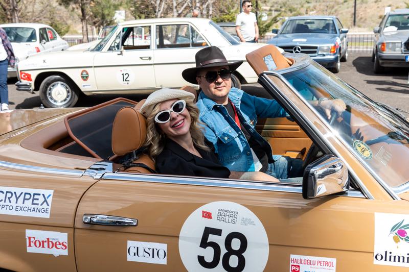 Klasik Otomobil Kulübü Bahar Rallisi Kapadokya'da