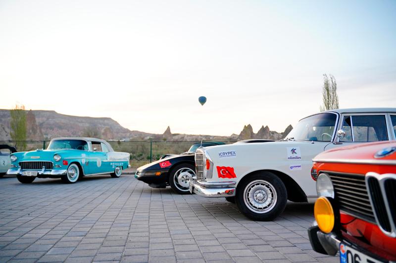 Klasik Otomobil Kulübü Bahar Rallisi Kapadokya'da