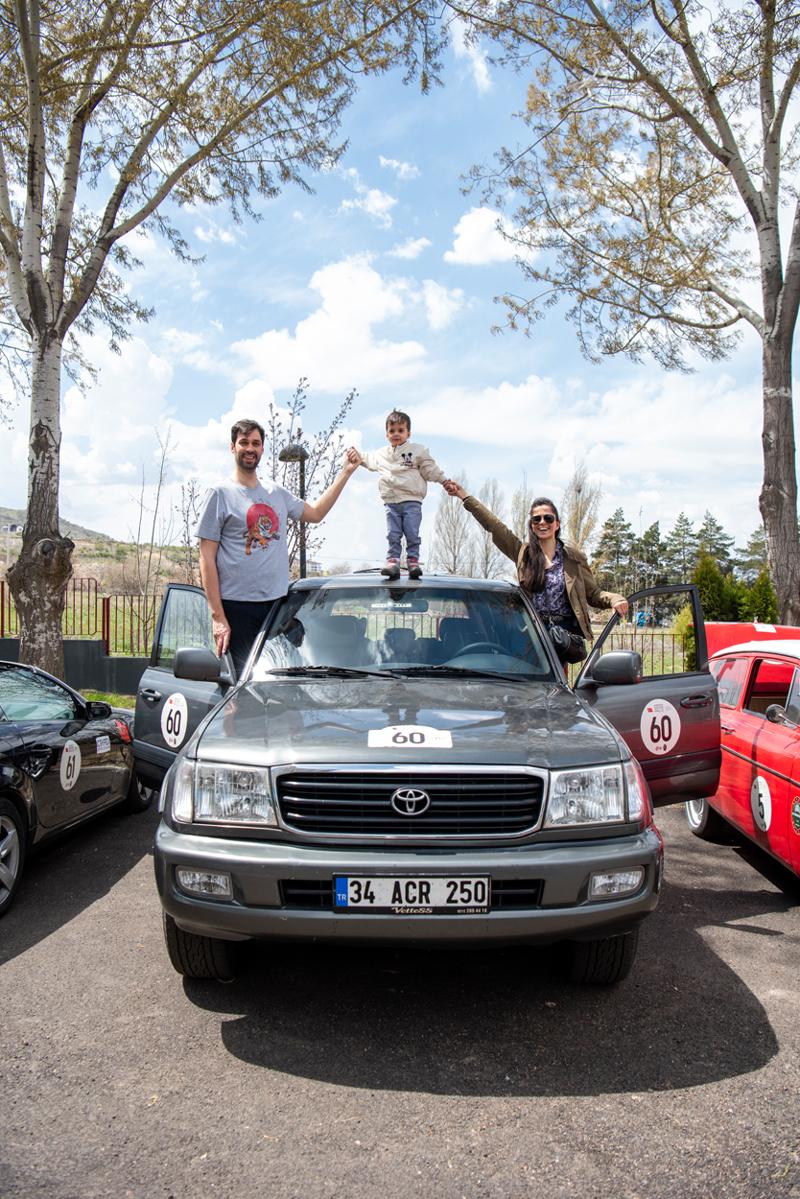 Klasik Otomobil Kulübü Bahar Rallisi Kapadokya'da