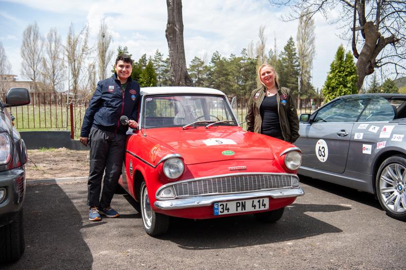 Klasik Otomobil Kulübü Bahar Rallisi Kapadokya'da