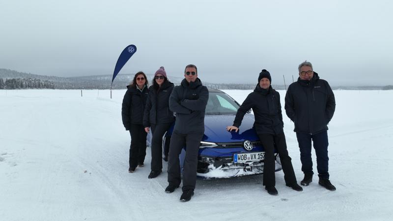 Buzun Üzerinde Bir İmza: Golf R ile Arvidsjaur