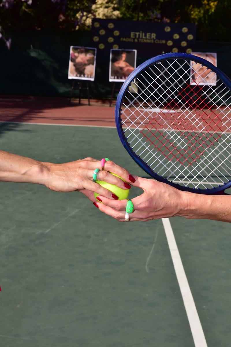 Kadınların Gücüne Tenis Sahasında Destek